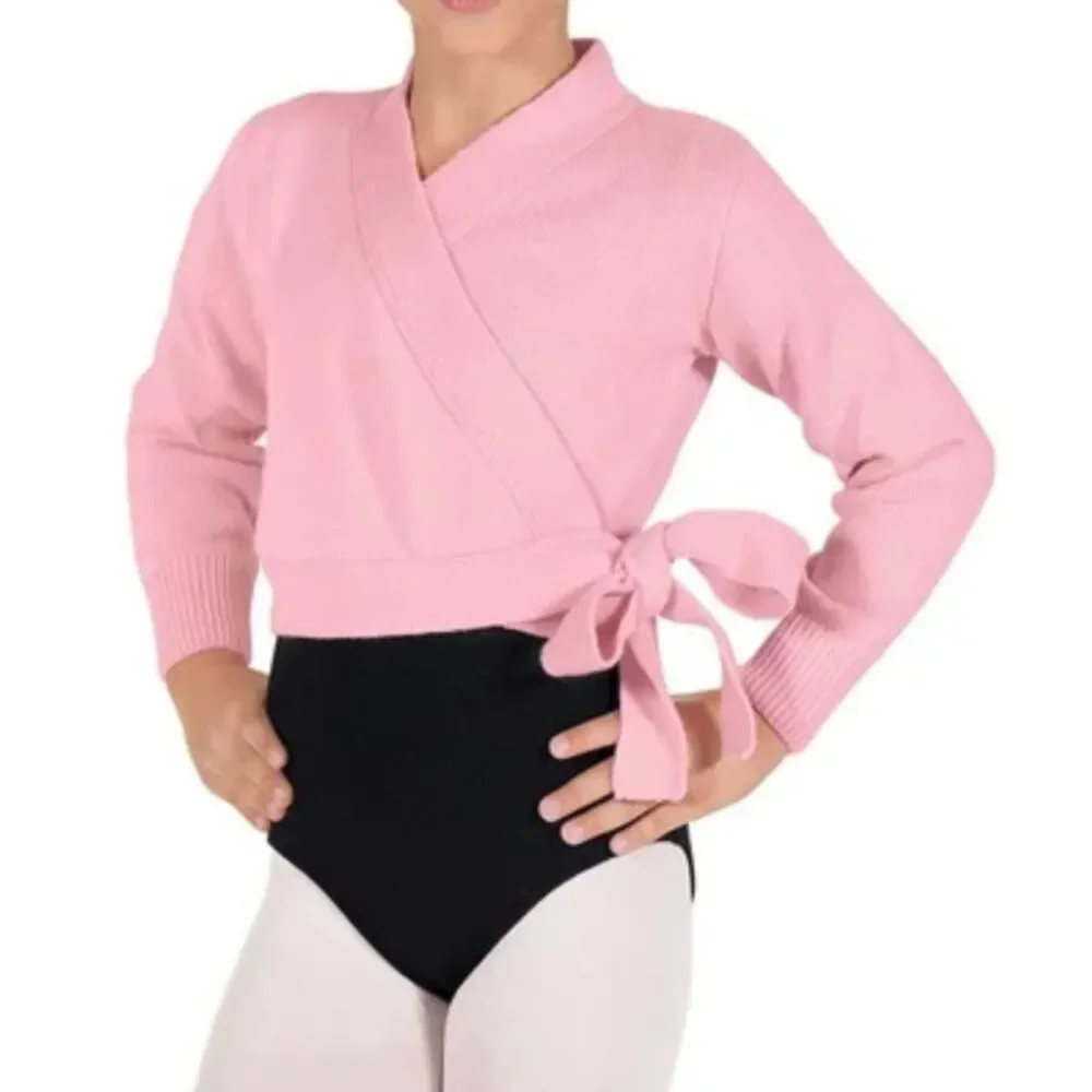 Eurotard Soft Knit Ballet Wrap Sweater — Child Small